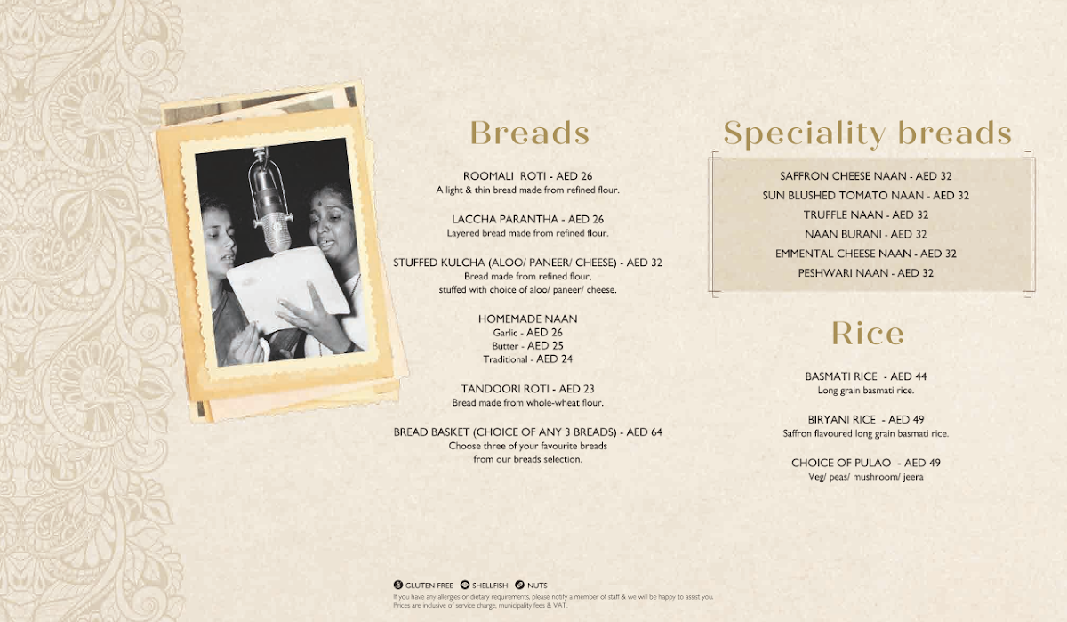 Menu Asha's Restaurant-3