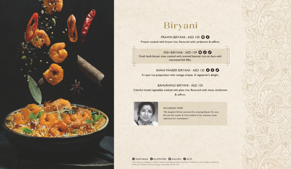 Menu Asha's Restaurant-5